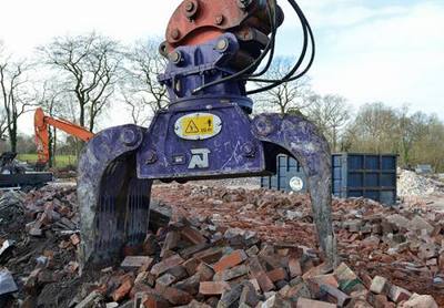 brickwork crushed on-site edinburgh